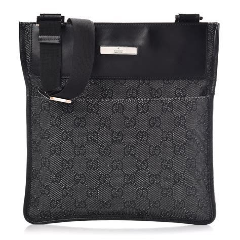 gucci monogram crossbody black|Gucci embossed crossbody.